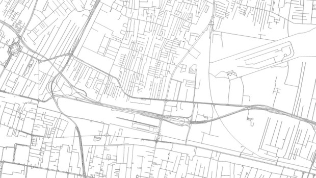 Bangkok Road Network and Streets Architectural 3D model