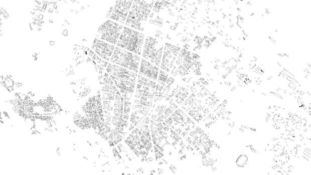 Sendai Japan Streets and Buildings Architectural 3D Model