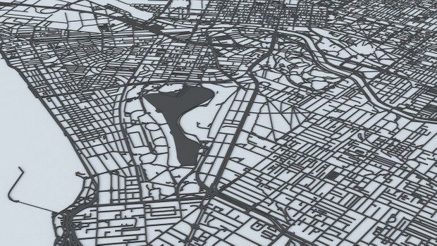 Greater Melbourne Road Network and Streets