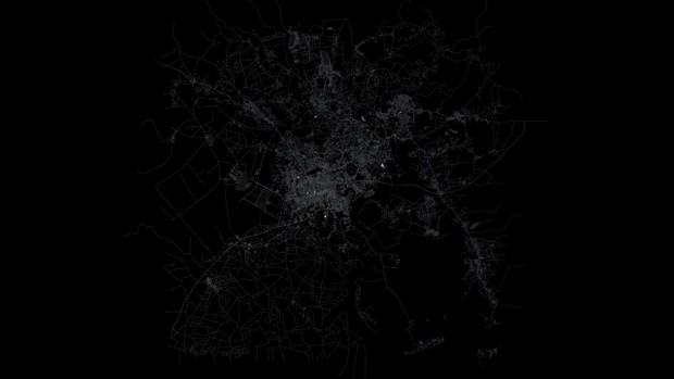Ho Chi Minh Road Network and Streets Architectural 3D model