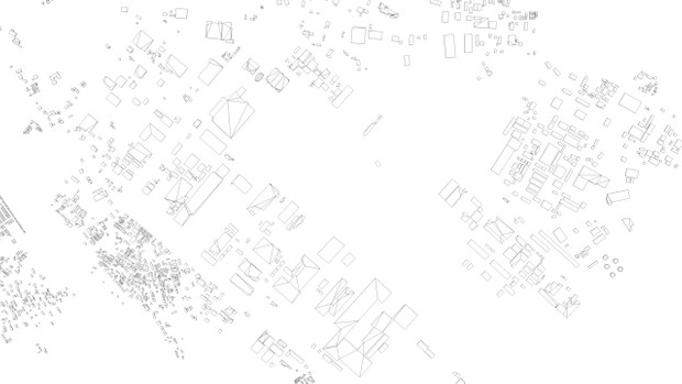 Sendai Japan Streets and Buildings Architectural 3D Model