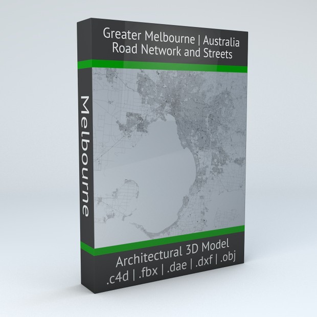 Greater Melbourne Road Network and Streets