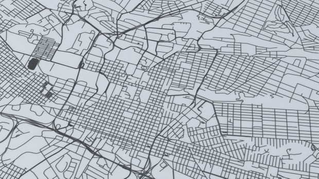 Johannesburg Road Network and Streets 3D model