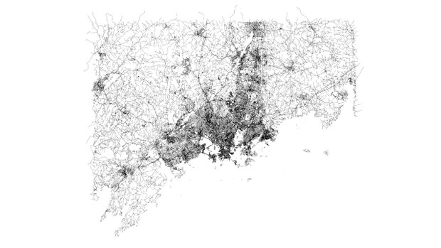Helsinki Area Road Network and Streets Architectural 3D model