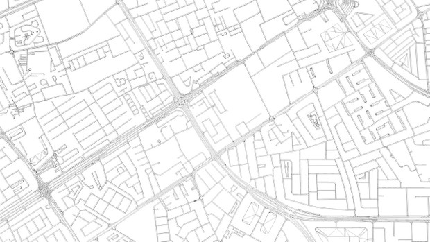 Doha Road Network and Streets Architectural 3D model