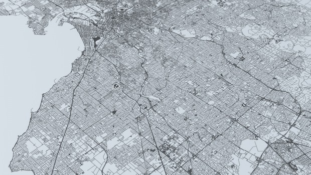 Greater Melbourne Road Network and Streets