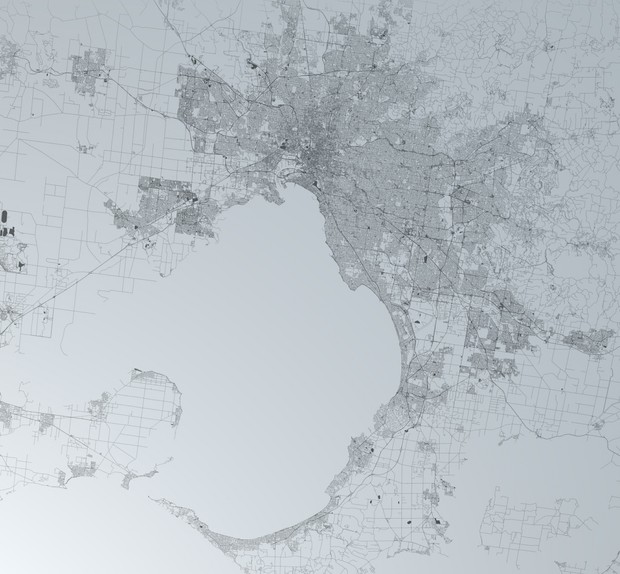 Greater Melbourne Road Network and Streets