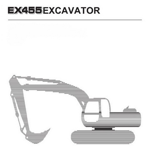 fiat kobelco ex455 tier2 excavator technical works