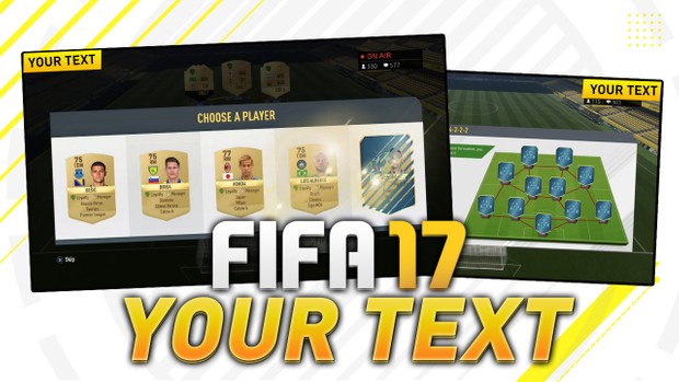 FIFA 17 - FULLY EDITABLE THUMBNAIL TEMPLATE