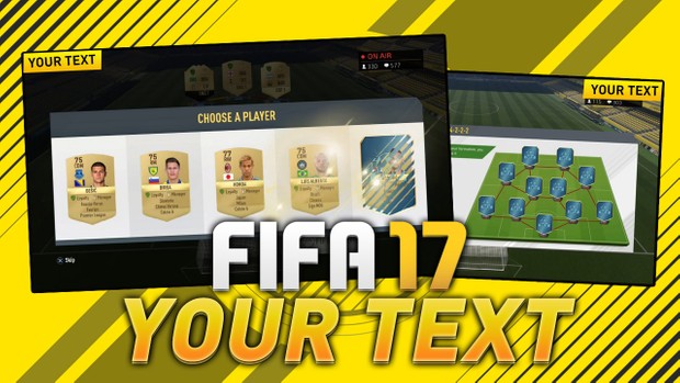 FIFA 17 - FULLY EDITABLE THUMBNAIL TEMPLATE