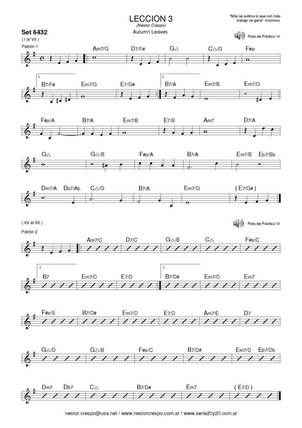 GUITARRA / Acordes de Séptima