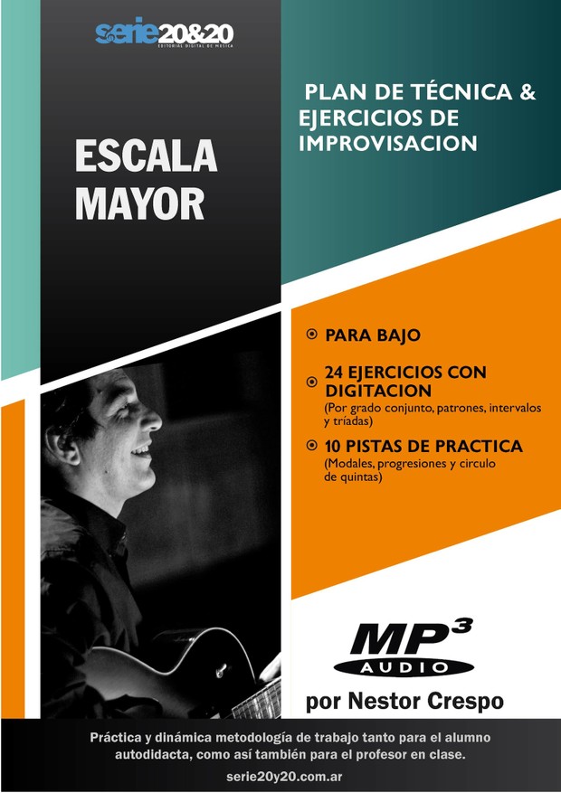 BAJO / Escala Mayor (Plan de técnica e improvisación)