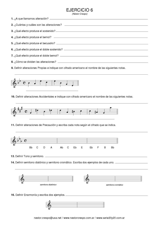 TEORIA / Lenguaje Musical