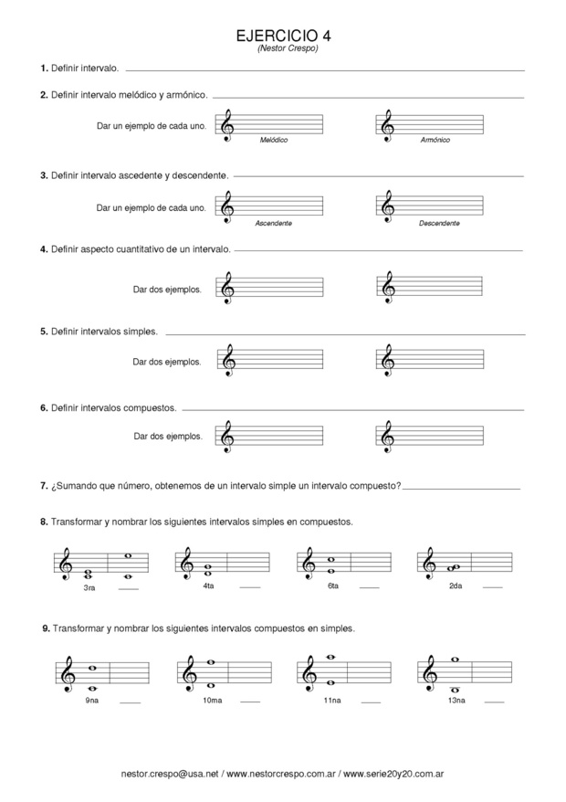 TEORIA / Teoria Musical