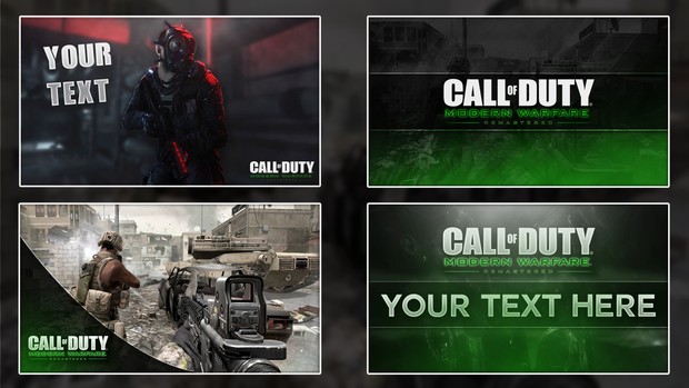 COD4 Remastered Thumbnail Pack