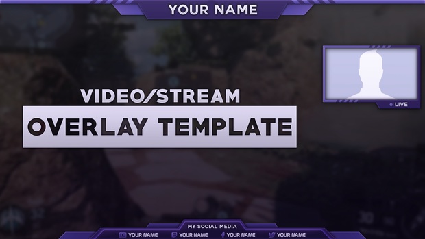 2016 Video/Stream Overlay Template