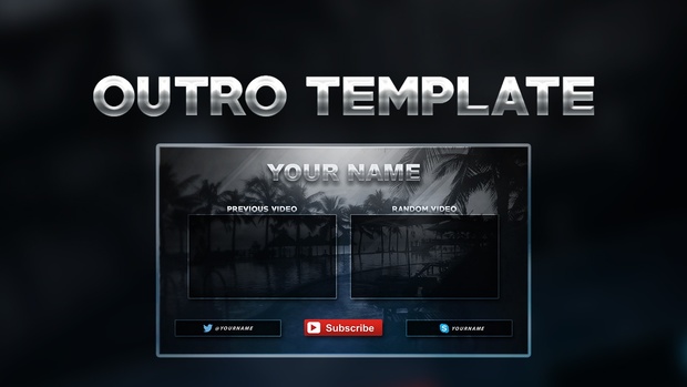 2016 Video Outro Template