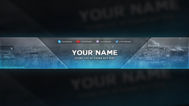 City Themed Banner Template