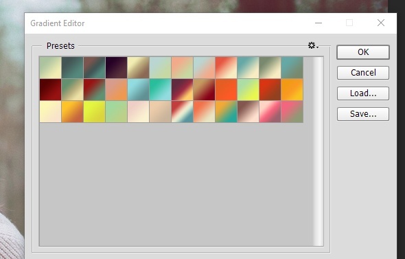Free Vintage/Retro Photoshop Gradients Pack