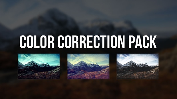 Photoshop Color Correction Packs #1 & 2