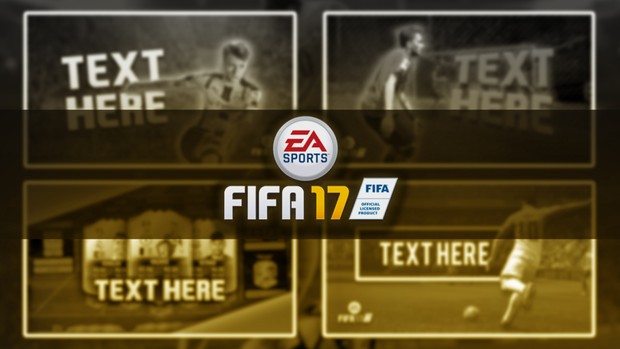 FIFA 17 YouTube Thumbnail Template Pack