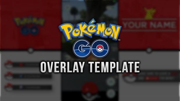 Pokemon GO Video/Stream Overlay Template