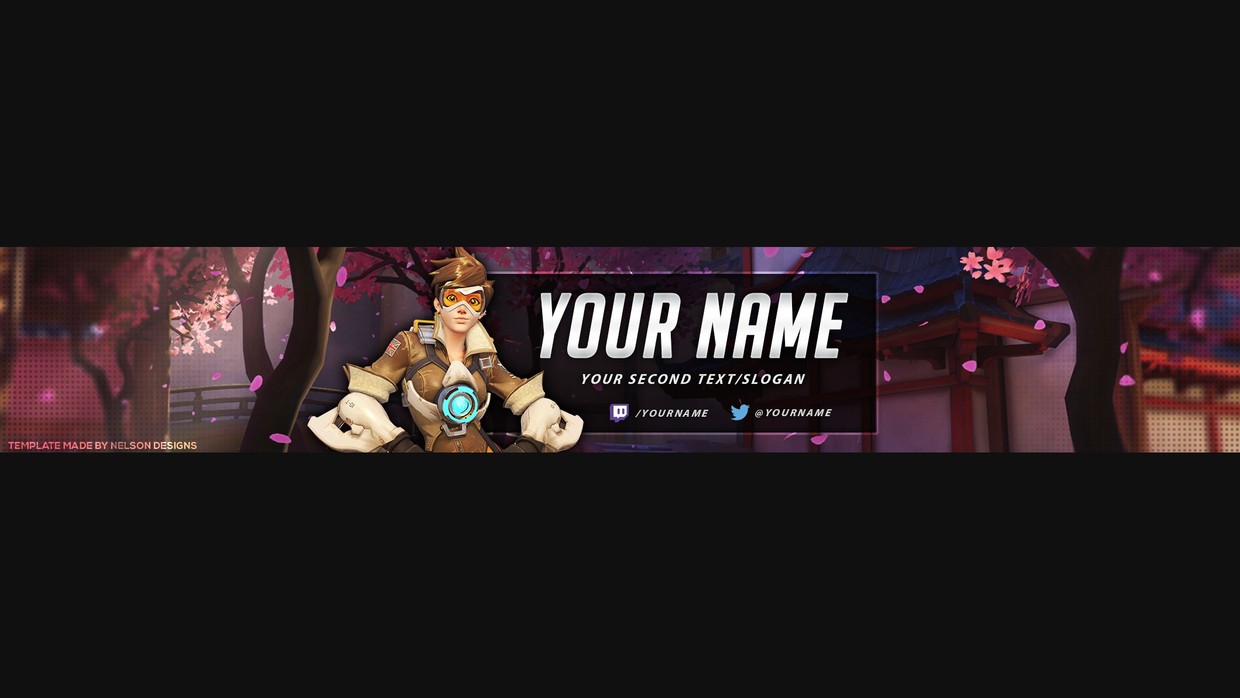 Overwatch Youtube Banner Template Tristan Nelson