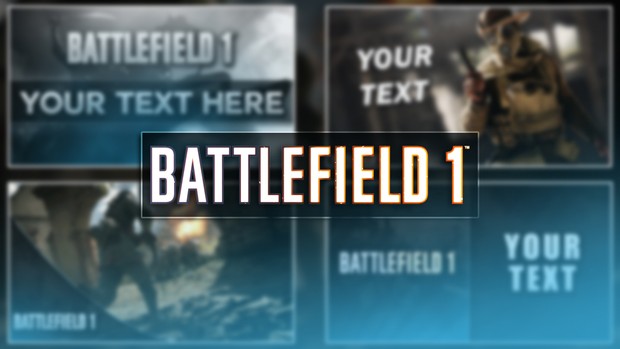 Battlefield 1 Thumbnail Pack