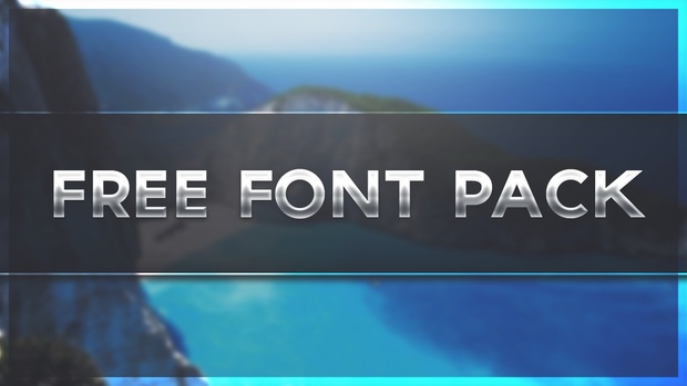 Free Font Pack