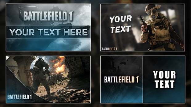 Battlefield 1 Thumbnail Pack