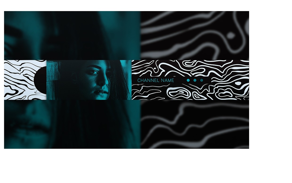 Clean Texture Youtube Banner Template Tristan Nelson