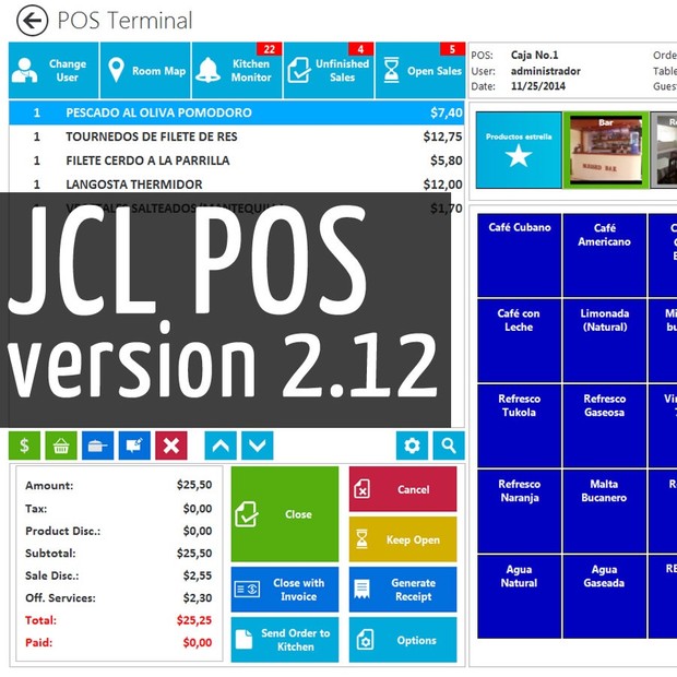 5PC-JCL POS+JCL POS Mobile