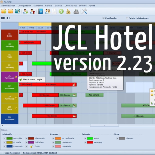 JCL Hotel+JCL POS 1-PC License Key+POS Mobile