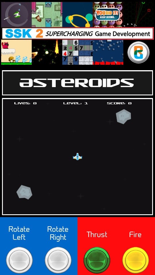 Game Template: Asteroids