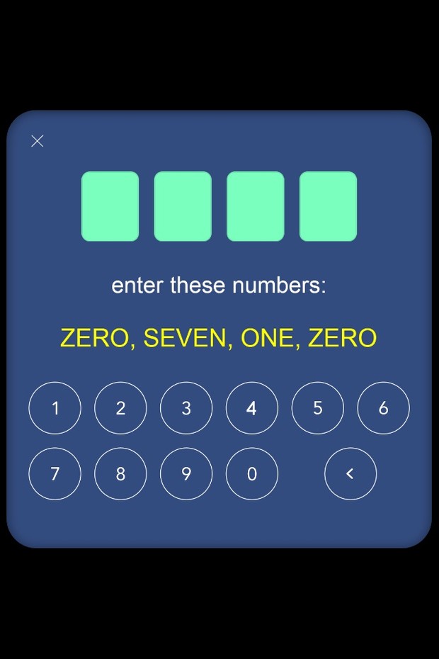Parental Gates (Numeric) for Corona
