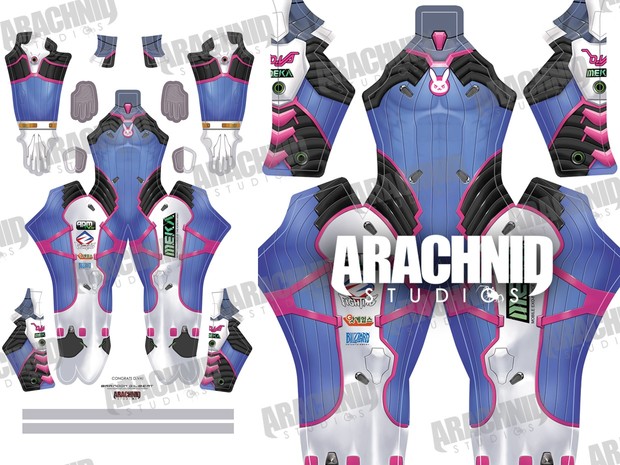 D.Va Male Dye-sub pattern