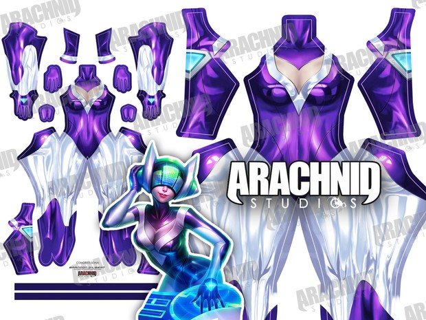 DJ Sona Dye-sub pattern