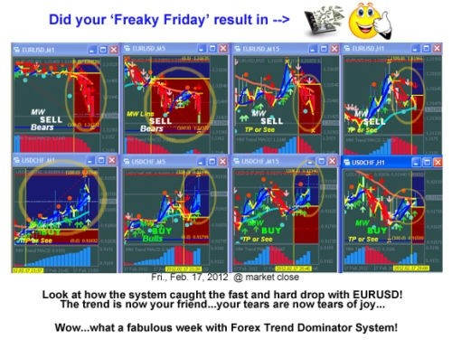 Forex Trend Dominator - Forex System MANUAL TRADING SYSTEM MT4