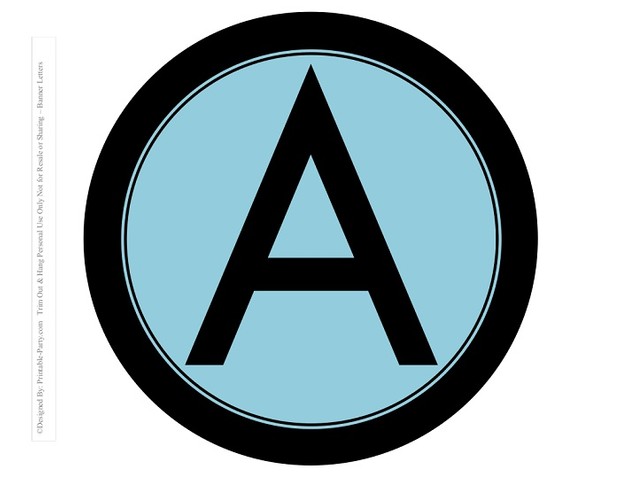 8-INCH-BLACK-AQUA-CIRCLE-PRINTABLE-BANNER-LETTERS-A-Z-0-9