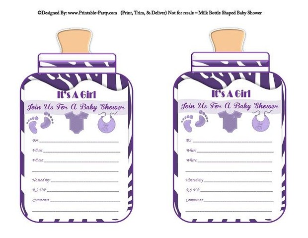 printable-purple-zebra-feet-girl-baby-bottle-shaped-baby-shower-invitations