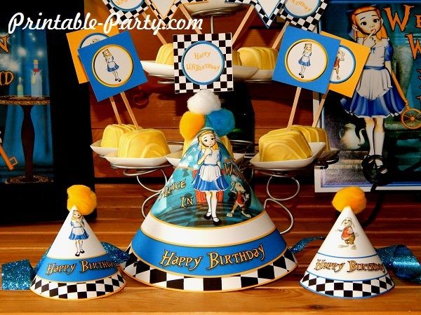 alice-in-wonderland-printable-party-supplies-birthday-hats