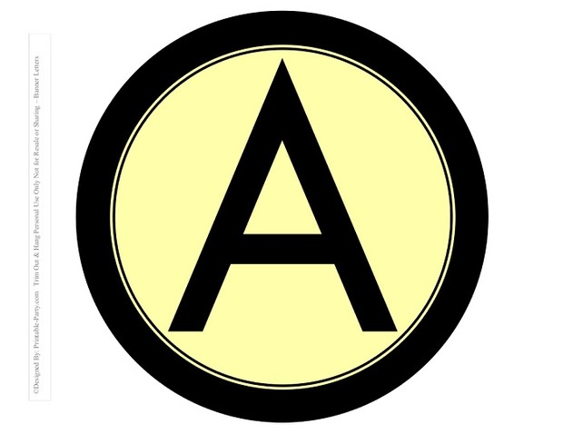 8-INCH-BLACK-LIGHT-YELLOW-CIRCLE-PRINTABLE-BANNER-LETTERS-A-Z-0-9