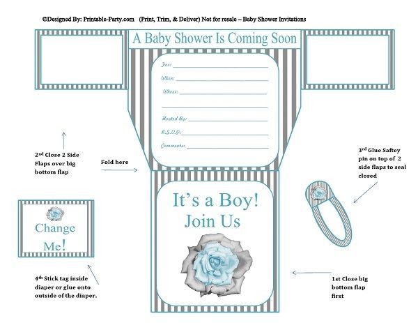 grey-white-stripes-blue-flower-diaper-boy-printable-baby-shower-invitation