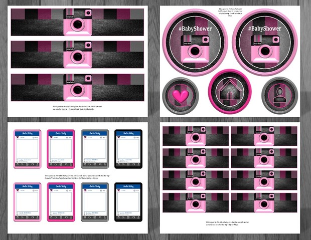 camera-baby-shower-printable-party-supplies-PINK