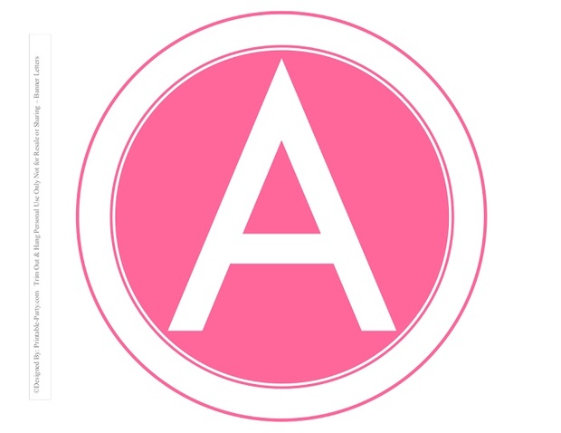 8-INCH-WHITE-PINK-ROSE-CIRCLE-PRINTABLE-BANNER-LETTERS-A-Z-0-9