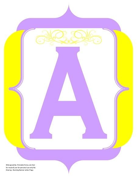 fancy-lavender-yellow-printable-banners-letters-numbers