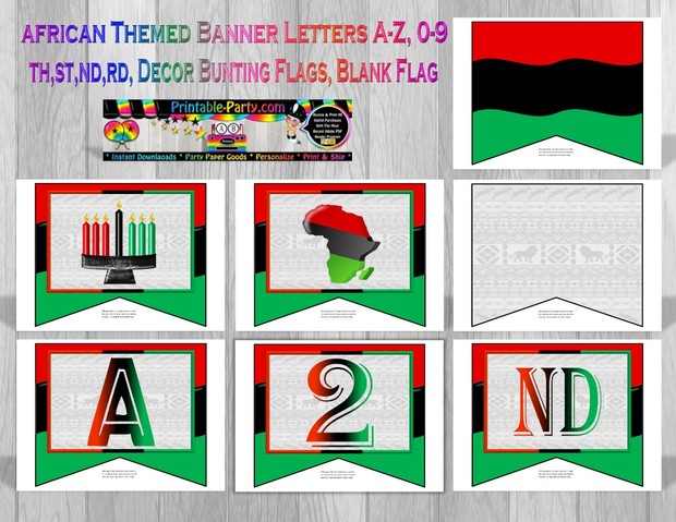 african-theme-printable-banner-letters
