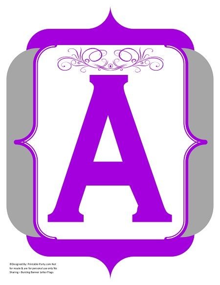 fancy-purple-grey-printable-banners-letters-numbers