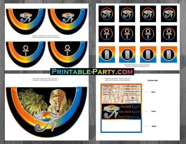 ancient-egyptian-printable-birthday-party-supplies-