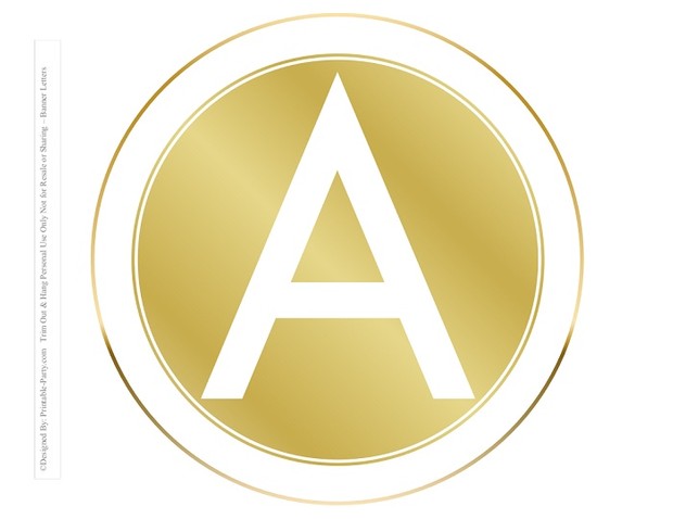 8-INCH-WHITE-GOLD-CIRCLE-PRINTABLE-BANNER-LETTERS-A-Z-0-9
